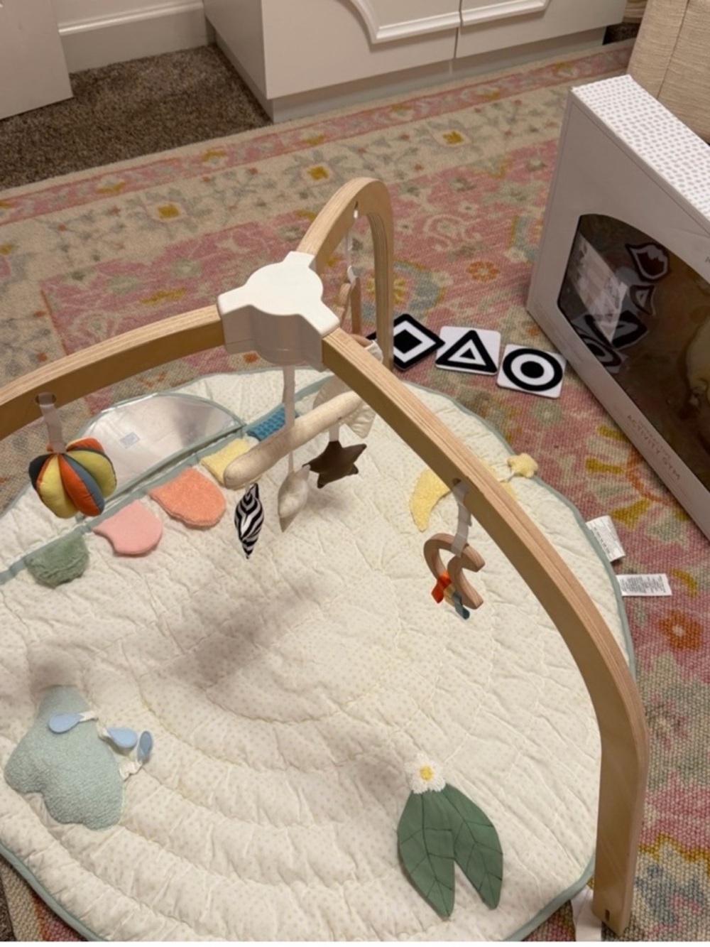 Pottery Barn Kids interactive play gym